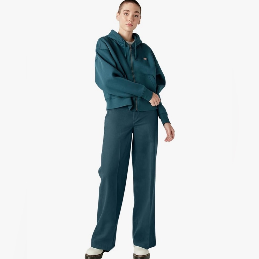 Dickies Womens Regular Fit Wide Leg Work Pants NWT sz 16 - Picture 4 of 5